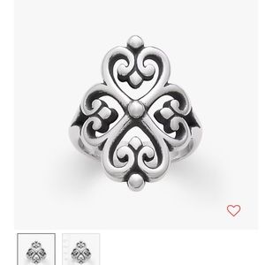 JAMES AVERY Adorned Hearts Ring 🩶